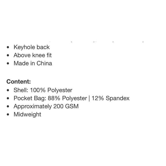 32 DEGREES COOL Twill Dress XXL Cream Beige Tan Pockets Adjustable Waist NWT - Picture 4 of 5